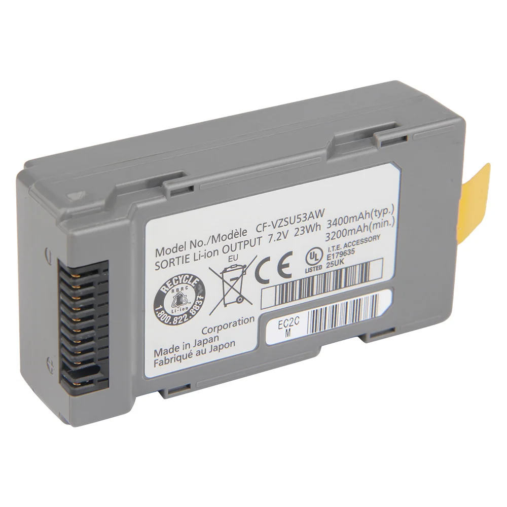 Bateria de substituição original para panasonic toughbook cf u1 h1 h2 CF-VZSU53AW CF-VZSU53W bateria genuína 3400mah