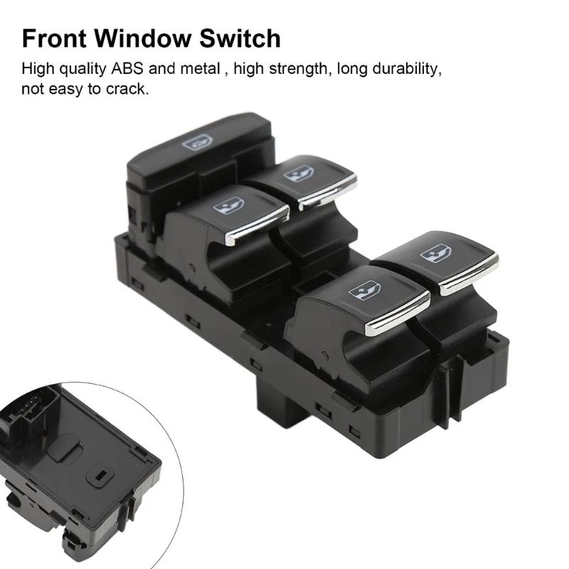  Reliable Car Window Lifter Switch Featuring Overload Protections ABS for Car