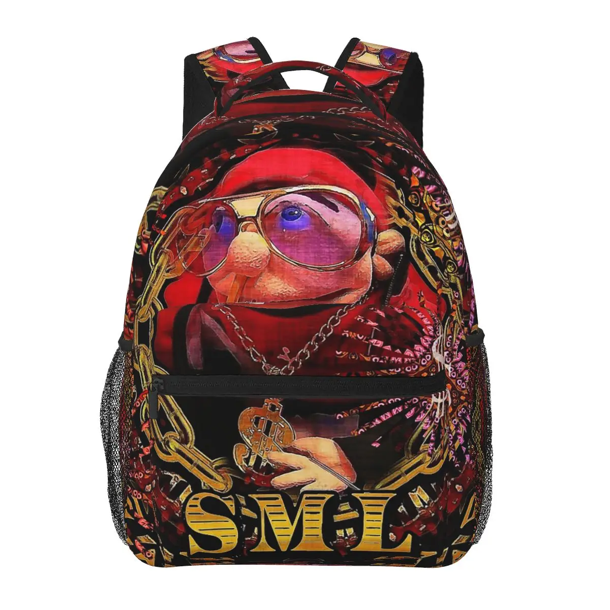 

Sml Jeffy Rapper V3 Студенческий рюкзак Школьная сумка Походный дорожный рюкзак для мальчиков и девочек Модная сумка для книг Сумки на плечо