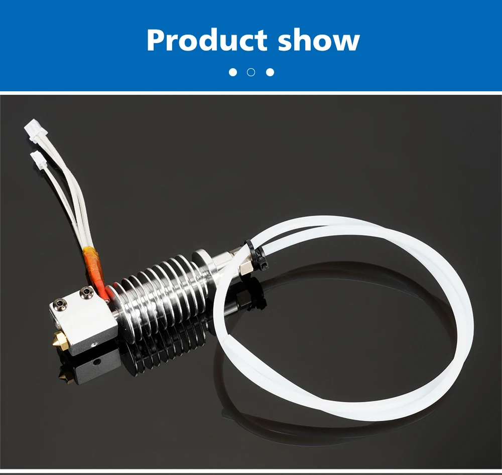3D Drucker Hotend Für Anycubic Vyper Chiron 24V 40W Heizung Mit Hotend Kühlkörper 3D Druck Teile J kopf Extruder 0,4mm Düse – Detail 7