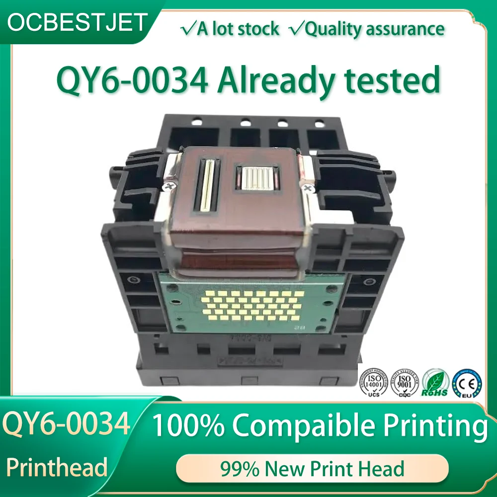 

Печатающая головка QY6-0034 (QY60034) для принтеров Canon S500, S520, S530D, S600, S630, i6100, i6500, S6300, i650, MP F30, F50, C60, C70