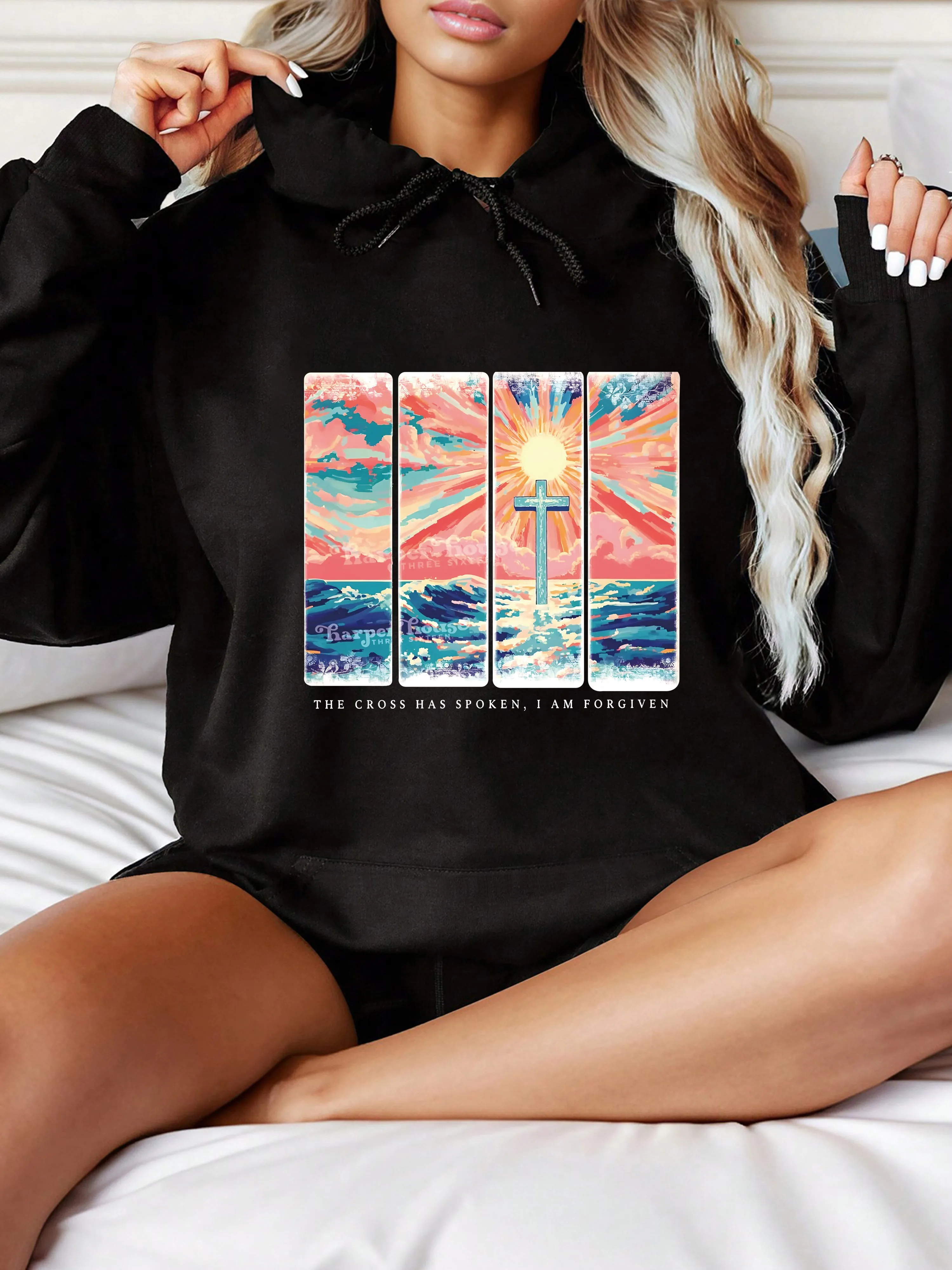 

Graphic Printing Autumn and Winter Pure Cotton Men's and Women's Hoodies Casual Outdoor Street Sports Training Brand