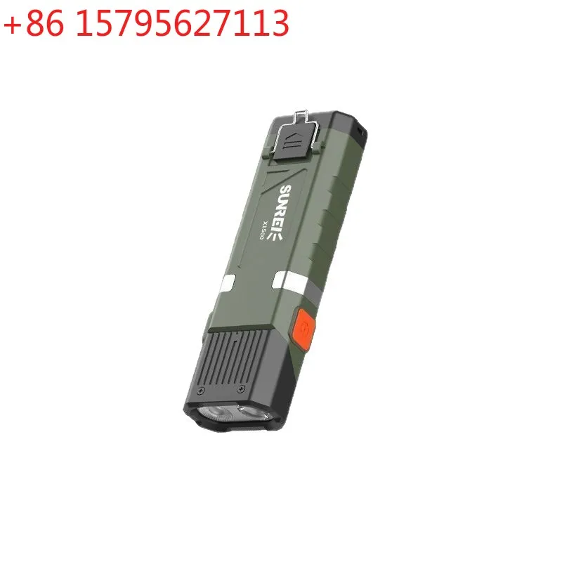 Sanlis X1500 high-brightness and strong-light outdoor roaming high-power long-life concentrating flashlight