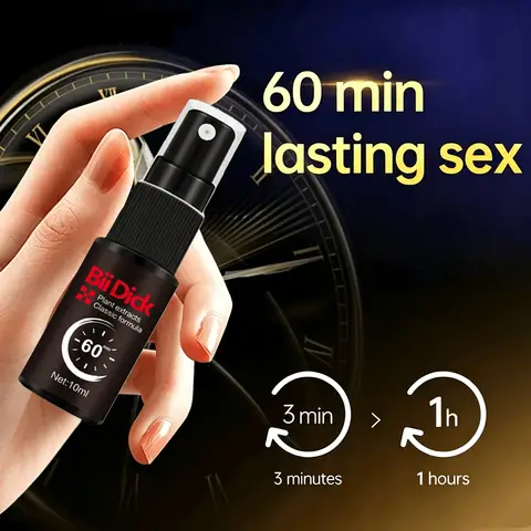 FODRK Persistent Penis Delay Spray Men Male Non-Numbing External Delay Prolong Ejaculation 120 Minutes Penis Enlargment Erection