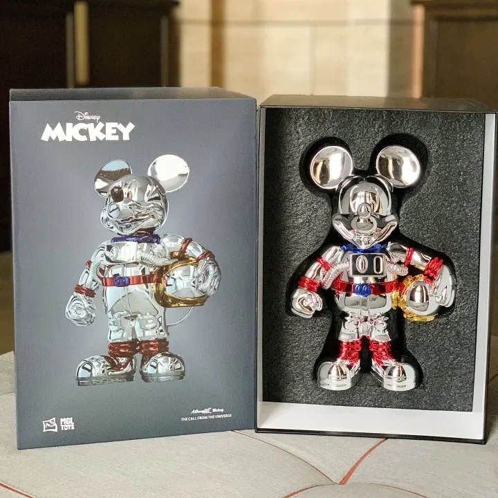 30cm Disney Space Crew Mickey Mouse Figure Astronaut Spaceman Statue Resin Model Home Decoration Desk Ornaments Crafts Arts Gift