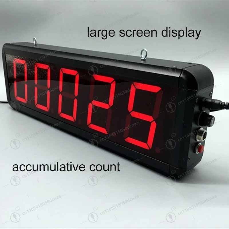 Large Screen LED Infrared Sensor Counter for Factory Conveyor Belt Production Line Electronic Tally Counter