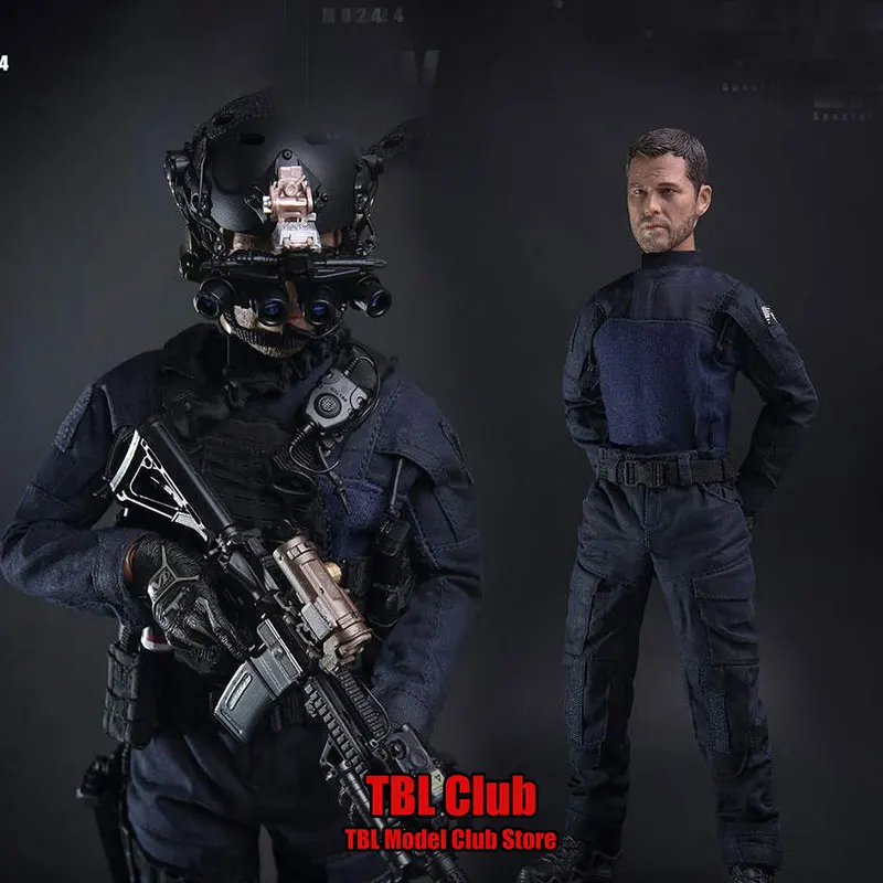 

mini times M024 1/6 Scale Male Soldier SWAT Police Telescope Weapon Equipment Full Set 12inch Action Figure Doll