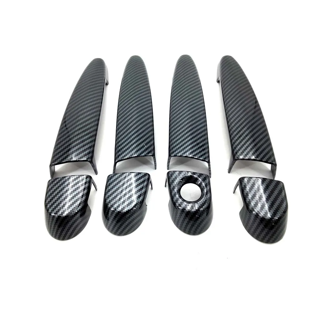 Door Handle Cover Carbon Fiber Look For BMW 430i 320i 328d 330i 340i 420i