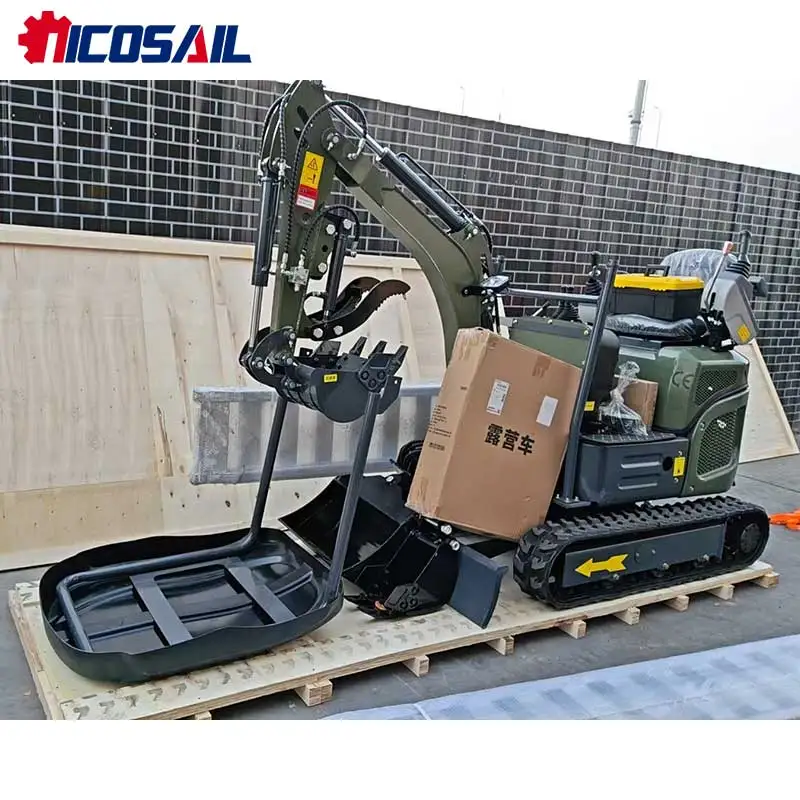 

Cheap Small New Excavator, Crawler Type for for Agriculture, Municipal Engineering & Disaster Relief with Excavator Parts