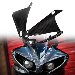 For YAMAHA YZF R1 2012 2013 2014 Front Fairing Accessories Carbon Fiber Twill Motorcycle Cover Parts