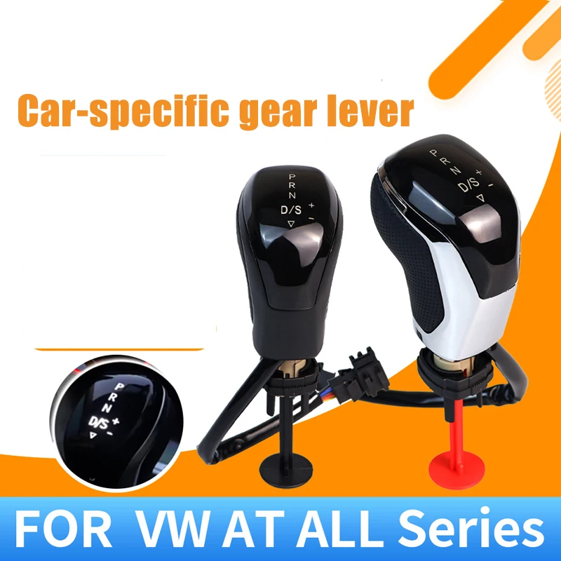 Suitable for Volkswagen automatic car gear shifting handball best-selling LED gear head electronic gear modification accessories