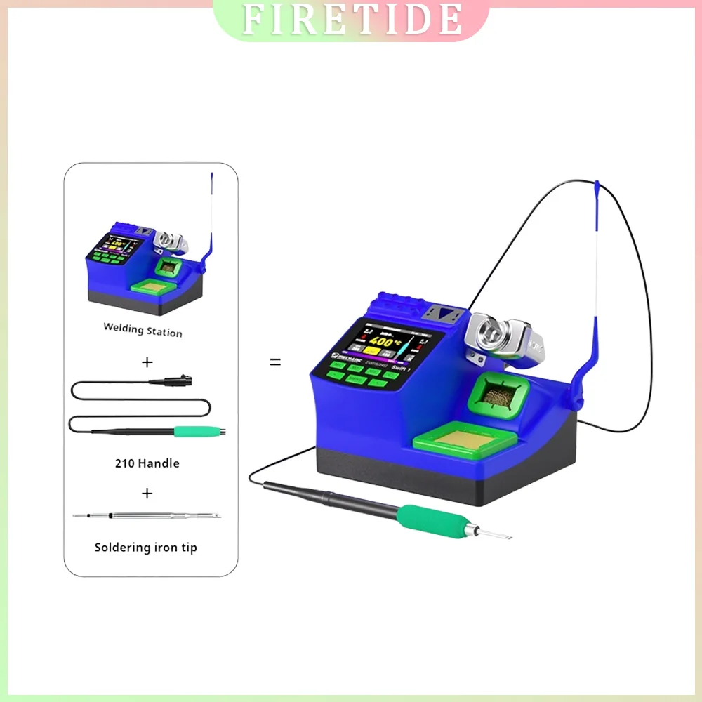 

Swift1 Intelligent Digital Display Constant temperature Welding Station Supports C210/C245/115 controllers Soldering Repair Tool
