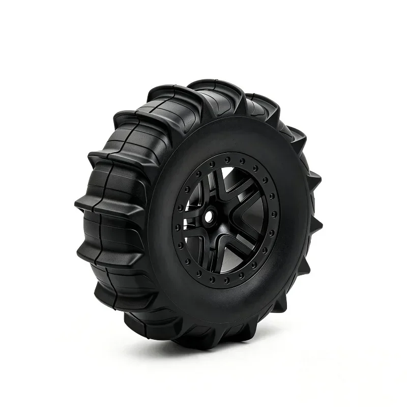 Model 1/10 RC Short Course Truck Universal Water Floating Monster Off-Road Car Tire 4 PCS for Snow Beach Sand Digging