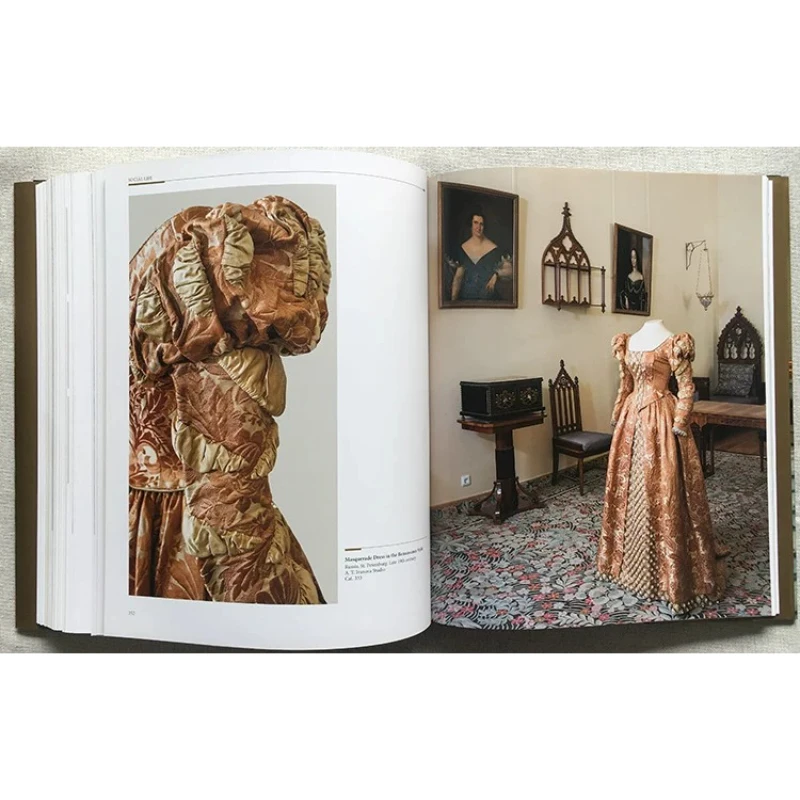 Russian Splendor Illustrations of Court Attire Book Showcasing The Luxurious Designs of Russian Court Gowns and Accessories