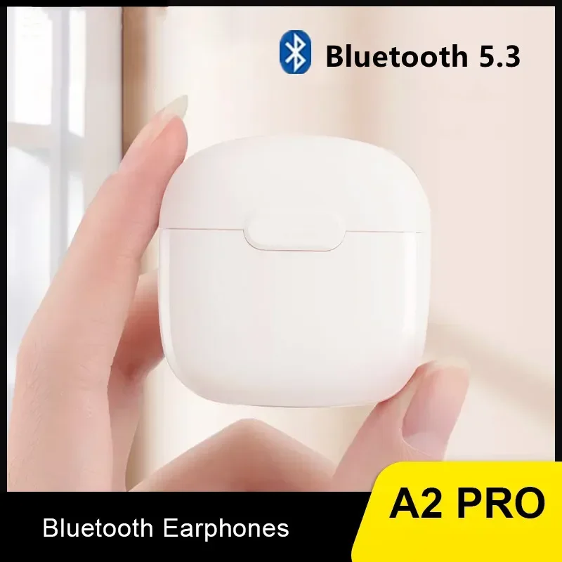 NEW A2pro True Wireless Bluetooth Macaron Headphones V5.3 Ultra-long Battery Life and Stereo Low-latency Gaming Sports Headset