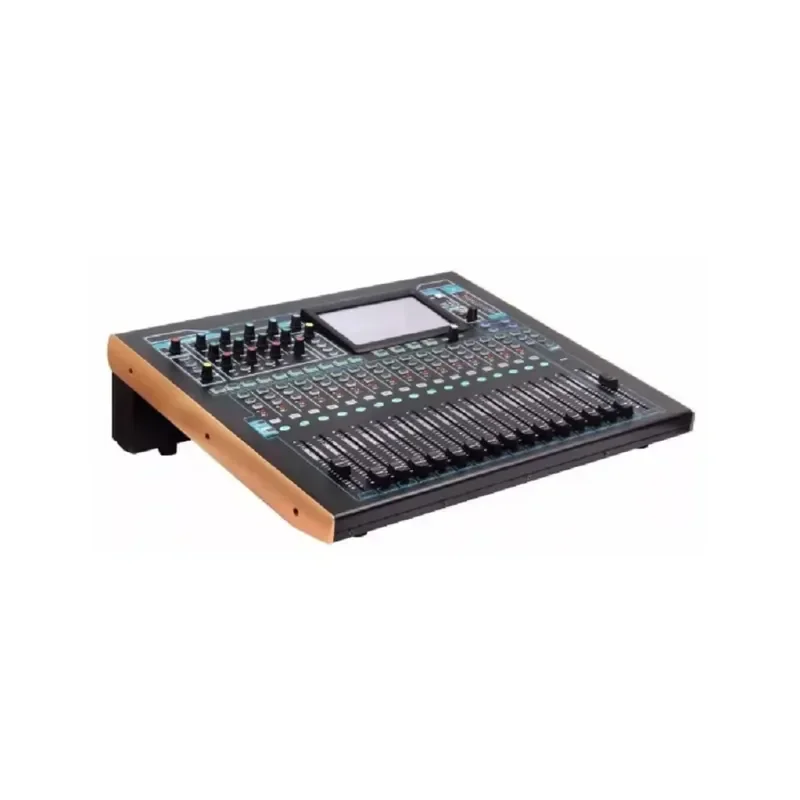 For^-Good Price Digital Audio Mixer !!! SPIRIT DB-20DL, 24 Channels Input (16 MIC, 2 Stereo 1 Return, Sound Card, /MP3+ Fiber)./