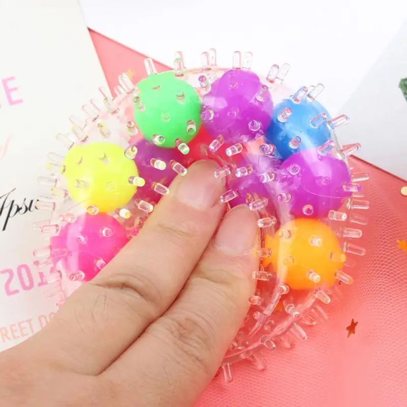 Pressure Balls Relieve Stress Middle Ball Interest Cultivation Color Random Decompression Toy Vent Ball Creative New Strange Toy