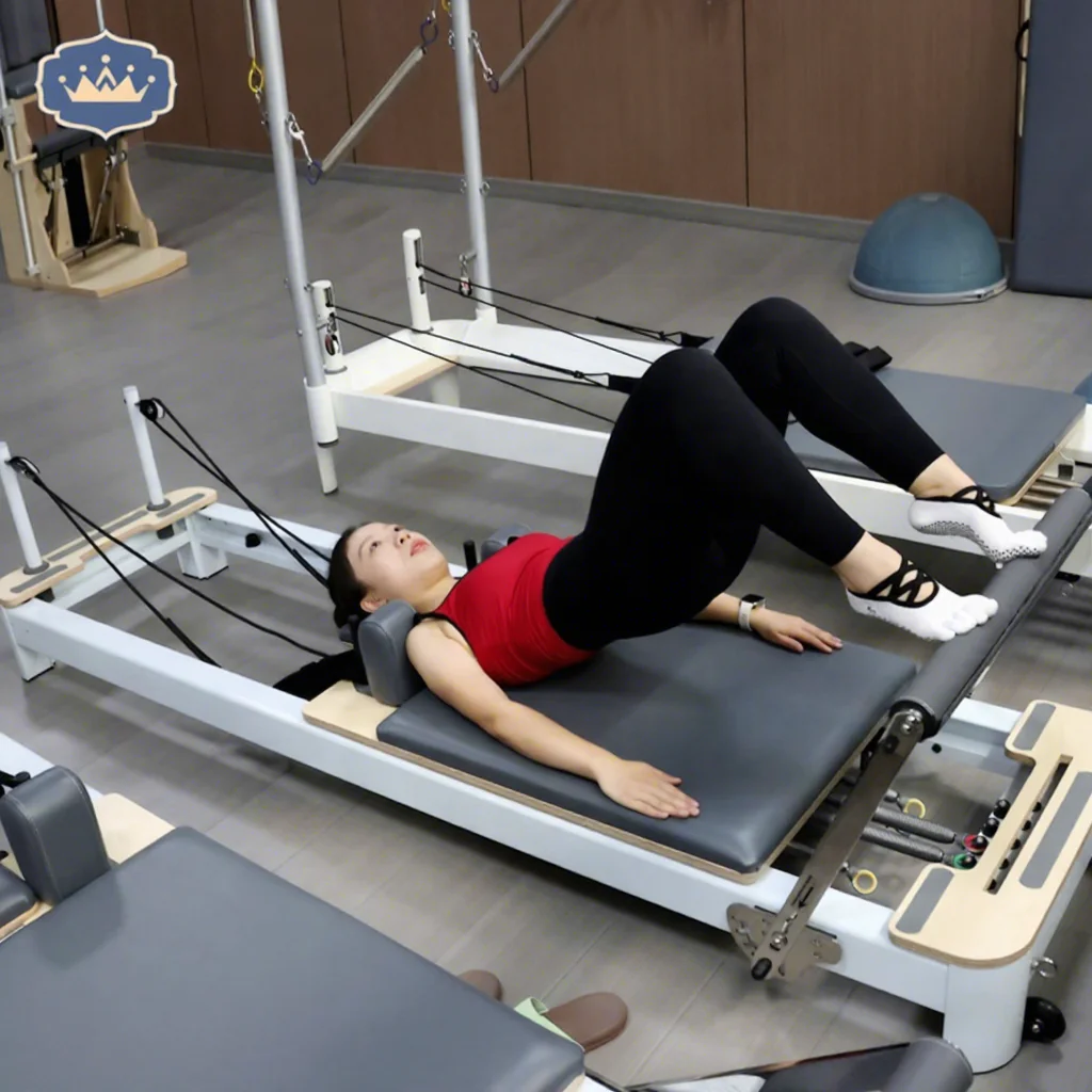 Yoga Fitness Pilates Reformer - Cama de Pilates de Aleación de