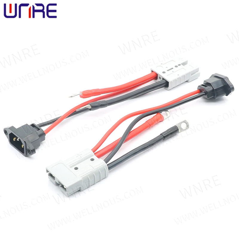 Inverted-T-shaped SZ50A 600V Wiring Terminal Plug Charging Socket Port Battery Interface Adapter Energy Storage Connector