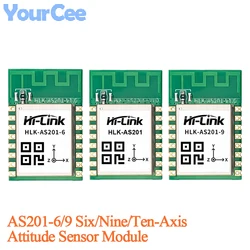 5PCS/1PC AS201-6/9 Six/Nine/Ten-axis Attitude Sensor Module Accelerometer Gyroscope Magnetometer Barometer TTL Serial Port