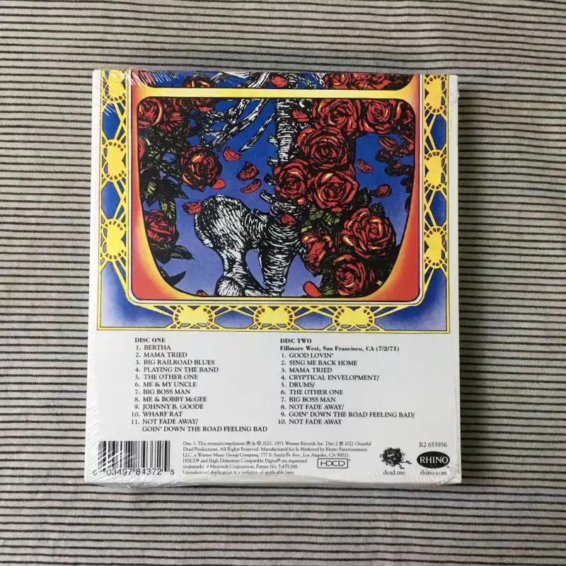 Grateful Dead 50th Anniversary 2CD Set 1967 Debut Album Rhino 2017 Psychedelic Folk-Rock Gift for Classic Rock Fans Ages 18+