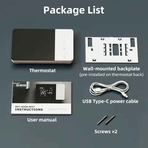 10 best sales गैस बॉयलर थर्मोस्टेट - №5