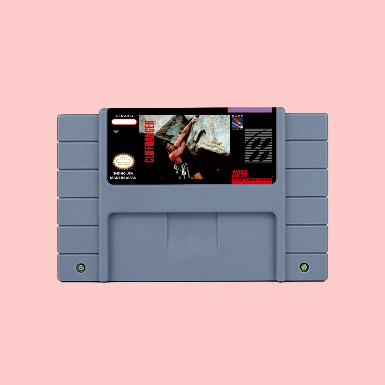 Cliffhanger Action Game Cartridge For SNES 16bit NTSC USA PAL EUR Game Consoles Card