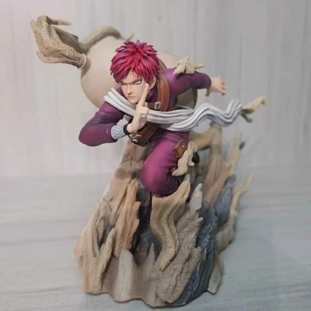 

Anime Naruto Gaara Charge Into Battle PVC Action Figure Collectible Model Doll Toy 18CM