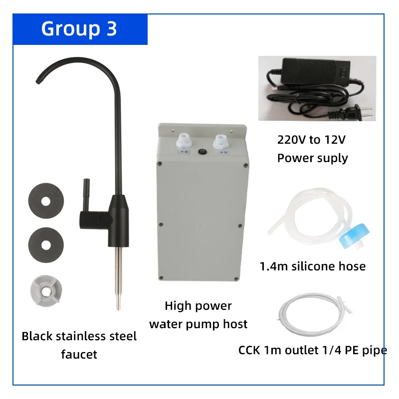 Automatic Faucet Pump Electric Tap Water Pump for RV/Camping 2.7L Kitchen Faucet Portable Automatic Suction