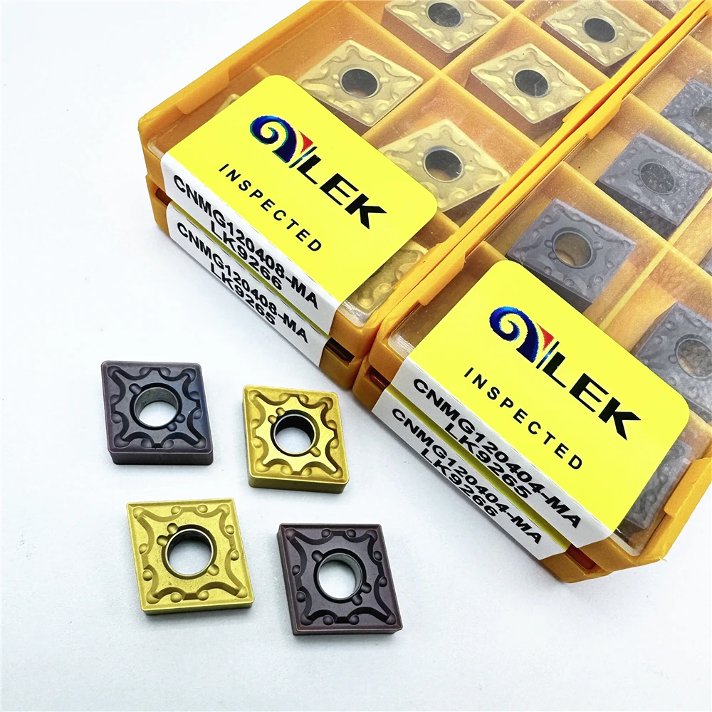 เครื่องกลึง CNMG120408-MA คาร์ไบด์ CNMG120404-MA คุณภาพสูงเครื่องมือกลึงภายนอก mesin bubut CNC ผ่านกระบวนการตัดเหล็ก