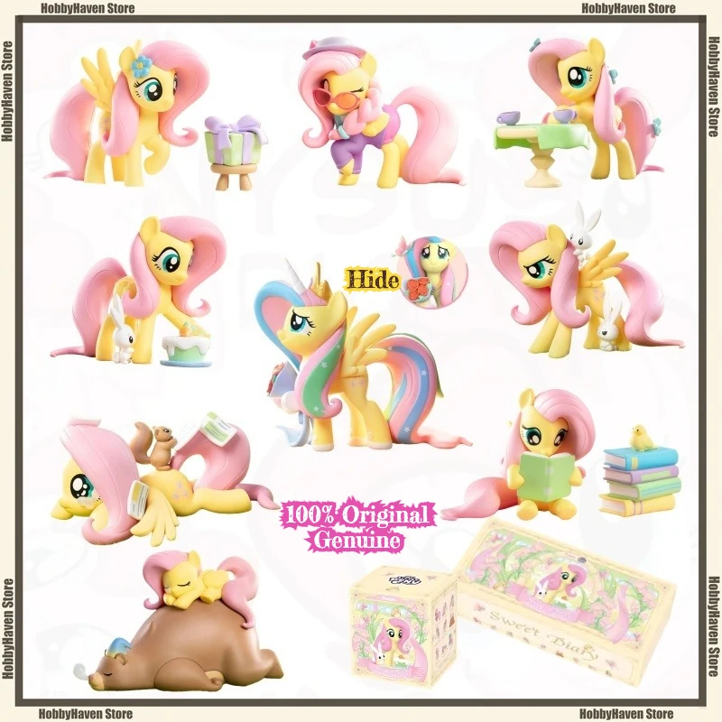 

В наличии My Little Pony Sweet Diary Series игристь официальные оригинальные модные периферийные фигурки куклы для девочек коллекция подарок