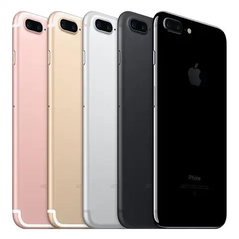 Unlocked Apple iPhone 7 Plus Mobile Phone 32GB 128GB 256GB 5.5" Retina IPS LCD Fingerprint IOS A10 Quad-Core 4G SmartPhone