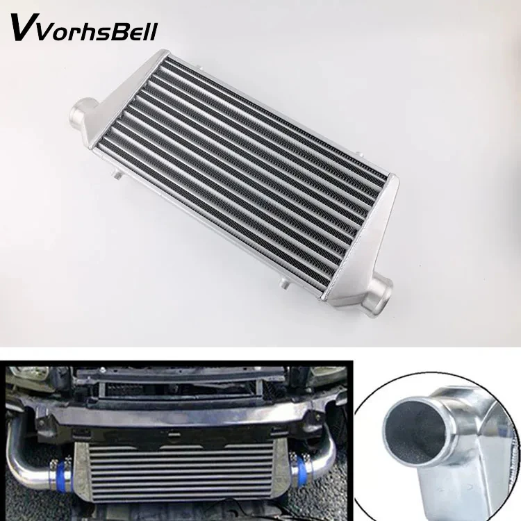 Cars Accessories 600x300x100mm Universal Turbo Intercooler bar&plate OD=76mm Front Mount intercooler