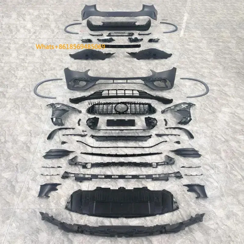 

GLC X254 GLC63 53 43 Exterior Body Kits Front Rear Bumper Assemblies Side Skirts Auto Accessories