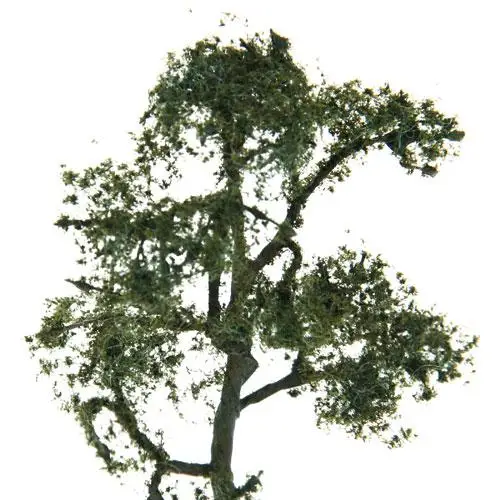 3.54'' Dark Green Sycamore Tree Model Toy Layout Train Railway Diorama Scene