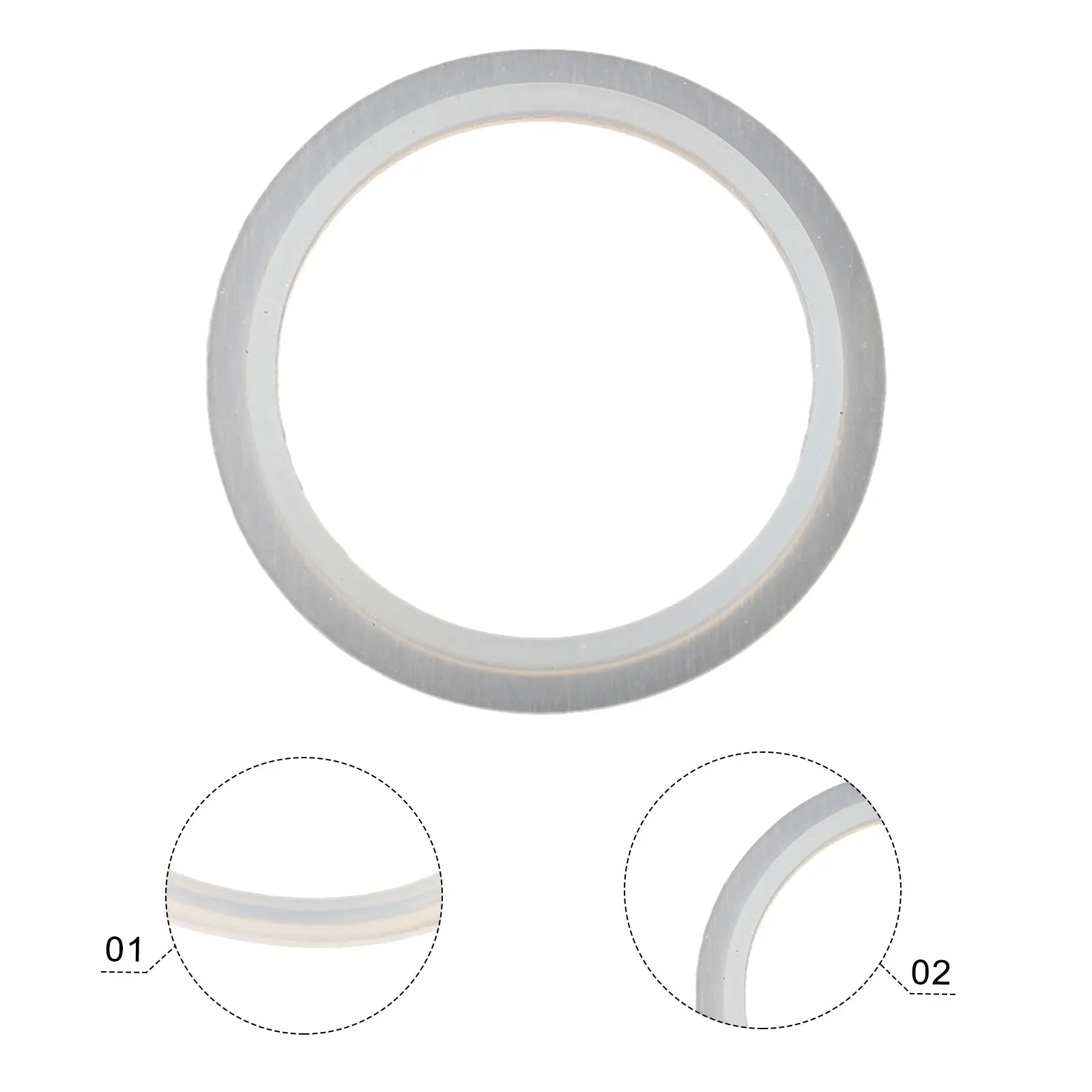 1pcs Bathroom Basin Drain Ring Ring Gasket Replacement Bathtub Parts Sink Pop Up Plug Cap     Silicone Washer Seal