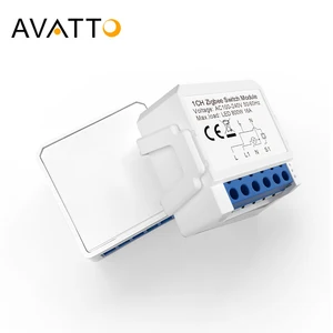 AVATTO ZigBee Tuya 1/2/3/4 Gang Mini Smart Switch DIY Interrupteur Module Contrôle bidirectionnel fonctionne avec Alexa Alice Google Home 6 meilleures ventes Sonoff TH16R2 - No 1