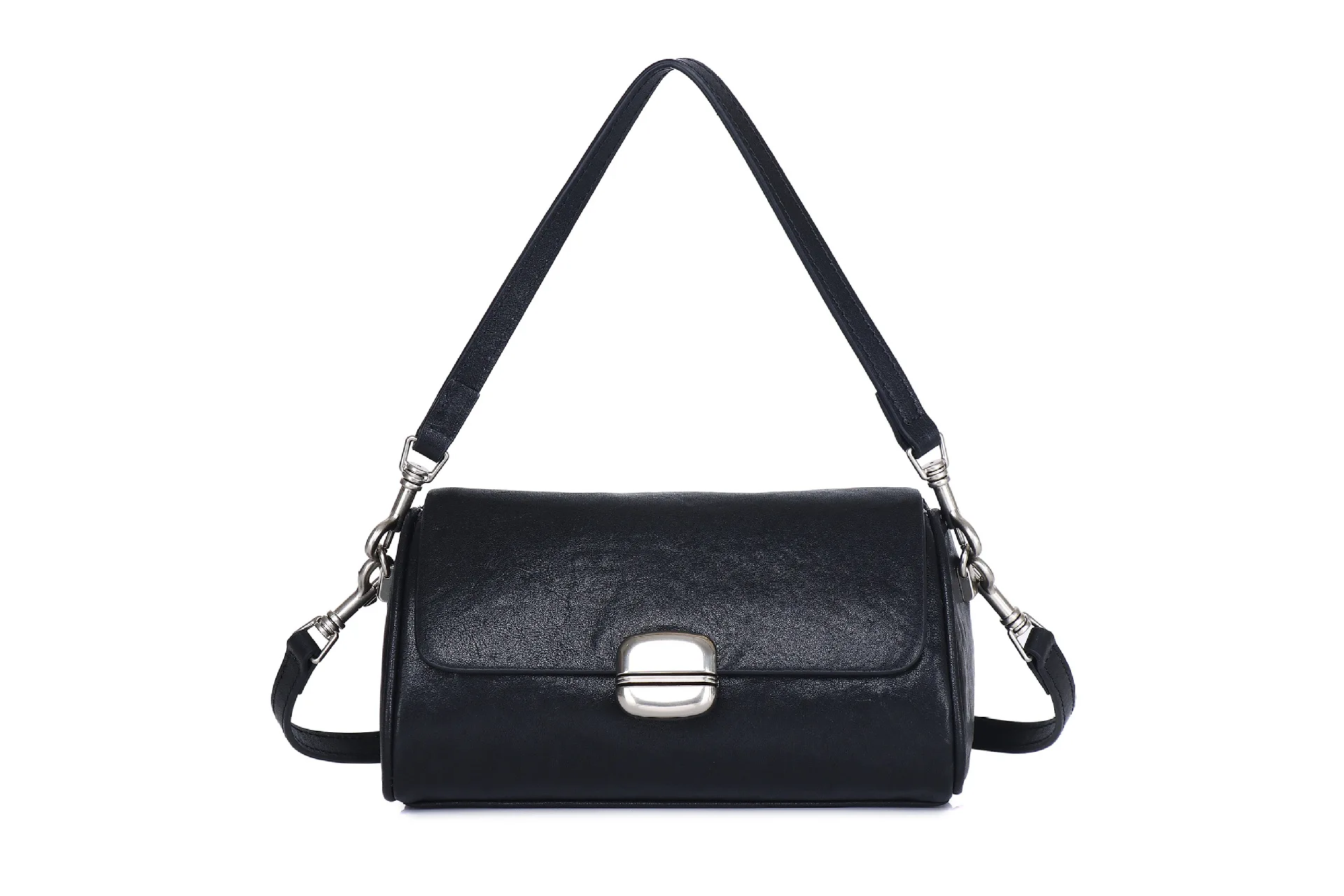 

2025 New Women's Vintage Square Bag | Premium Top-Grain Leather | Minimalist Solid Color Shoulder Crossbody Sling