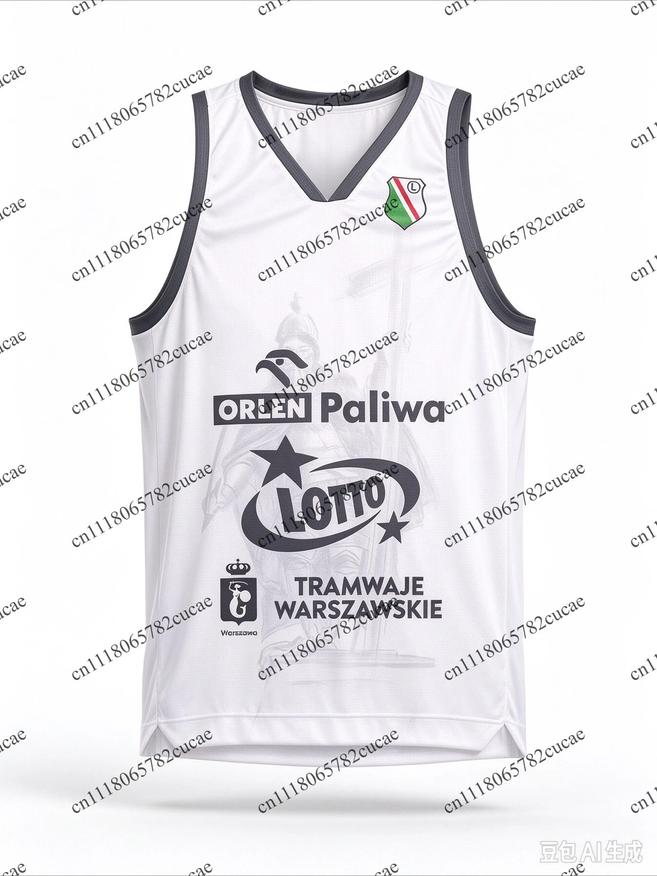 2026 Best Legia Warszawa Basketball Suit, Quick Drying Breathable Sleeveless Shirt, Family Parent-child Outfit