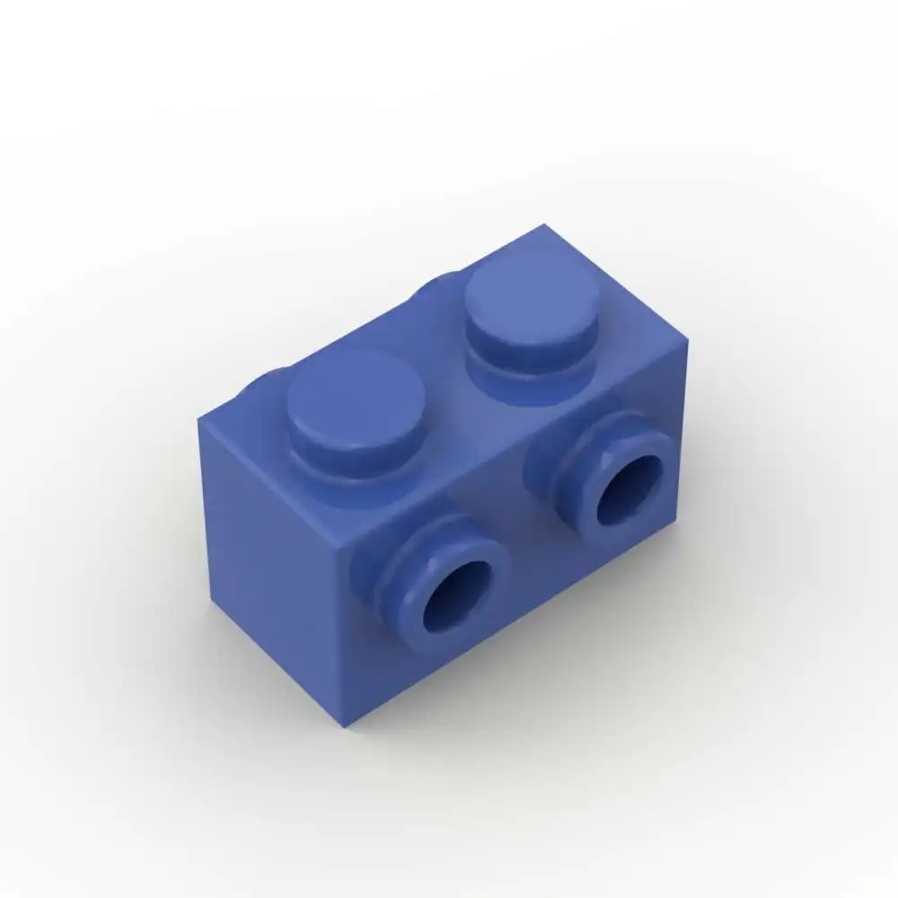 

MOC, 10 шт., часть кирпича 52107 1x2, набор модифицированных строительных блоков со шпильками на двух сторон, головоломка из частиц, игрушки «сделай сам», подарок на день рождения для ребенка