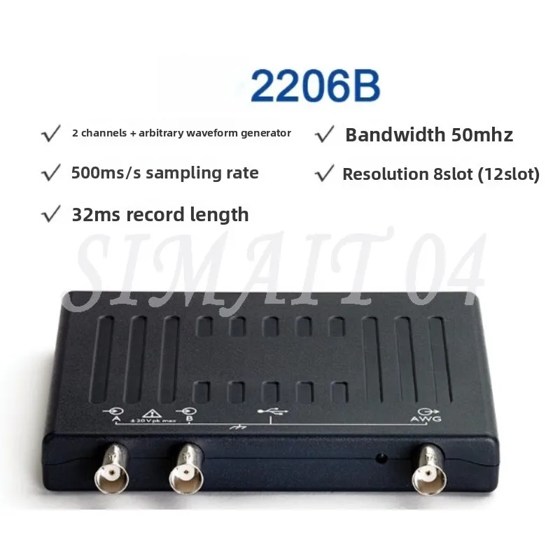 2000 Series 5-in-1 Portable Oscillo scope 2 Channel