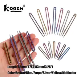2Sizes TC4 Clip Cellular Titanium Tweezers Pick Up Clamping EDC Multipurpose Professional Maintenance Tool