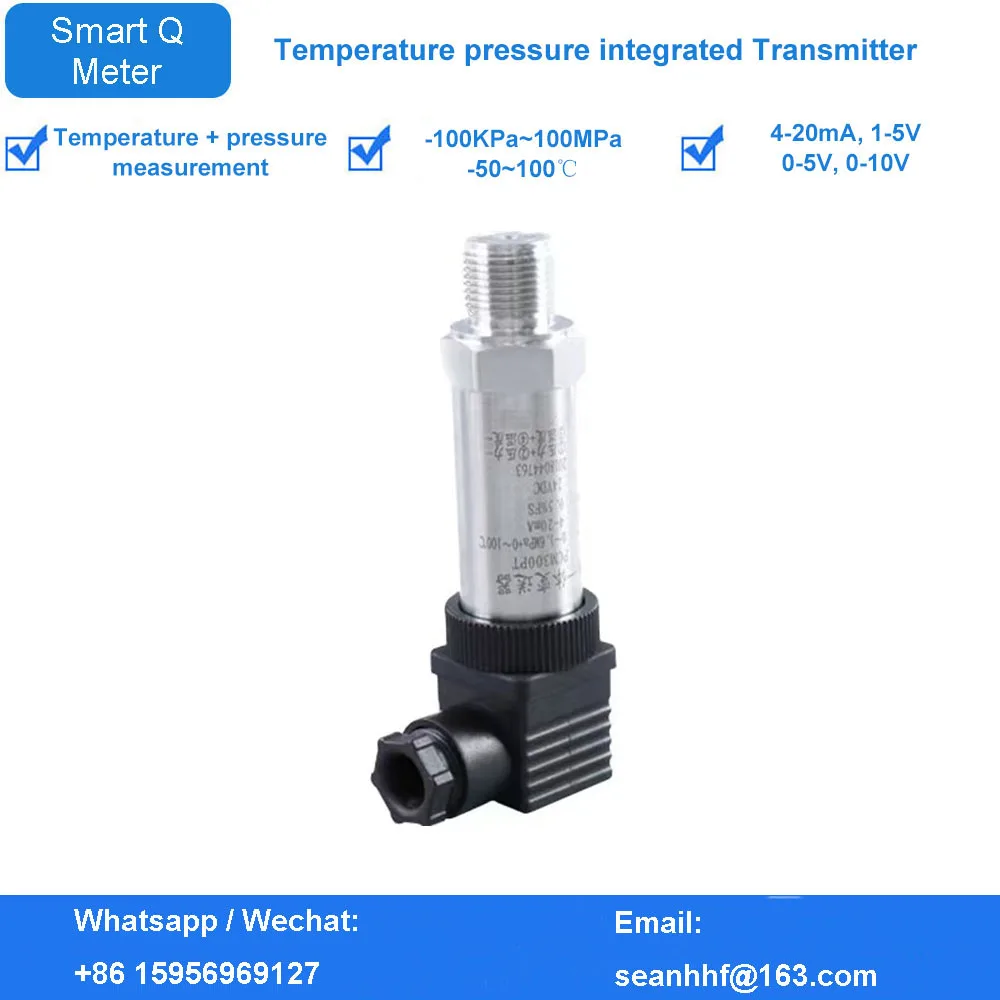 

Universal small sensor transmitter constant water hydraulic pressure oil pressure temperature integrated remote transmission