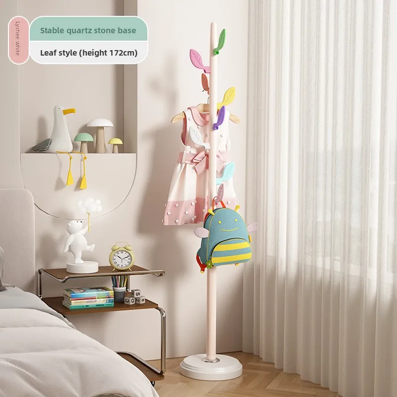 Firm Household GoodsChildren's Hanger Floor-to-ceiling Mushroom Clothes Hanger Pole Type Coat Rack Bag Hanger Bracket