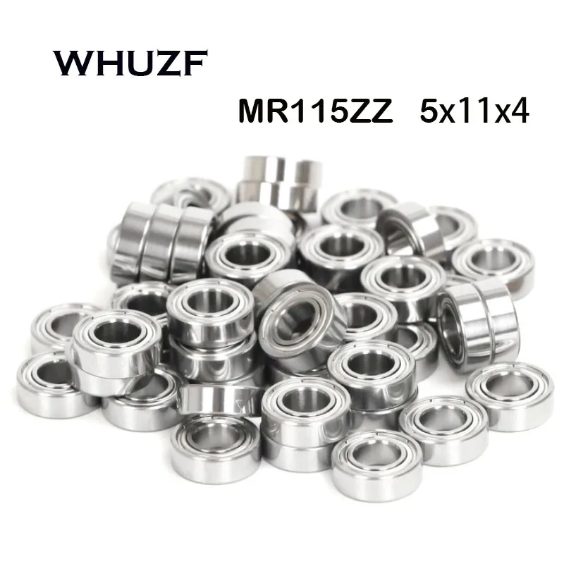 

10 шт. MR115ZZ MR115-2RS 5x11x4 мм ABEC-7 радиальный шарикоподшипник миниатюрный подшипник усовершенствованный высокое качество MR115Z MR115RS