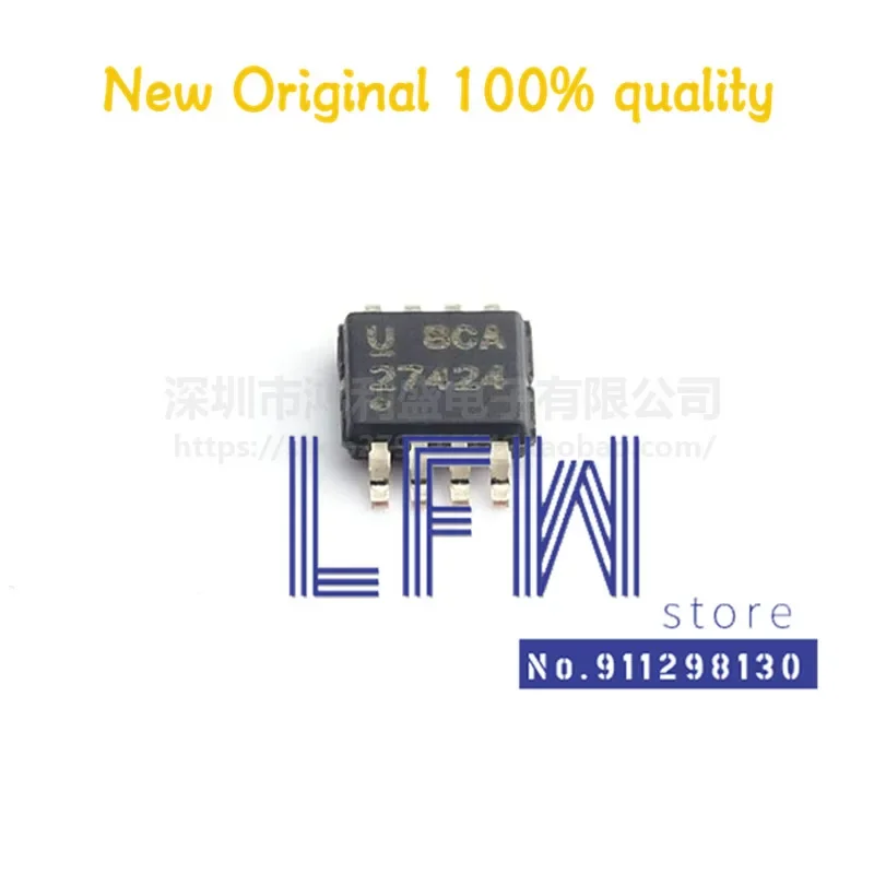 5pcs/lot UCC27424DGNR UCC27424DGN UCC27424 27424 MSOP8 Chipset 100% New&Original In Stock