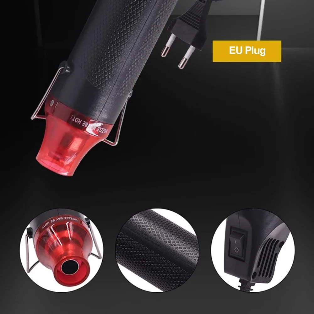 220/110V Hot Air Gun DIY Tool 300W Heat Electric Power Tool for DIY Crafts Candle Making Supplies Wax Melting Tools
