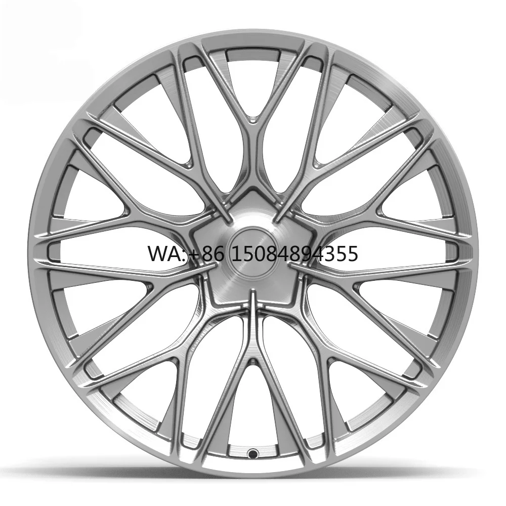 

Кованые диски OEM/ODM из алюминия 6061-T6, золотые, многоспицевые, PCD, ET, CB, легкие, для гоночных автомобилей