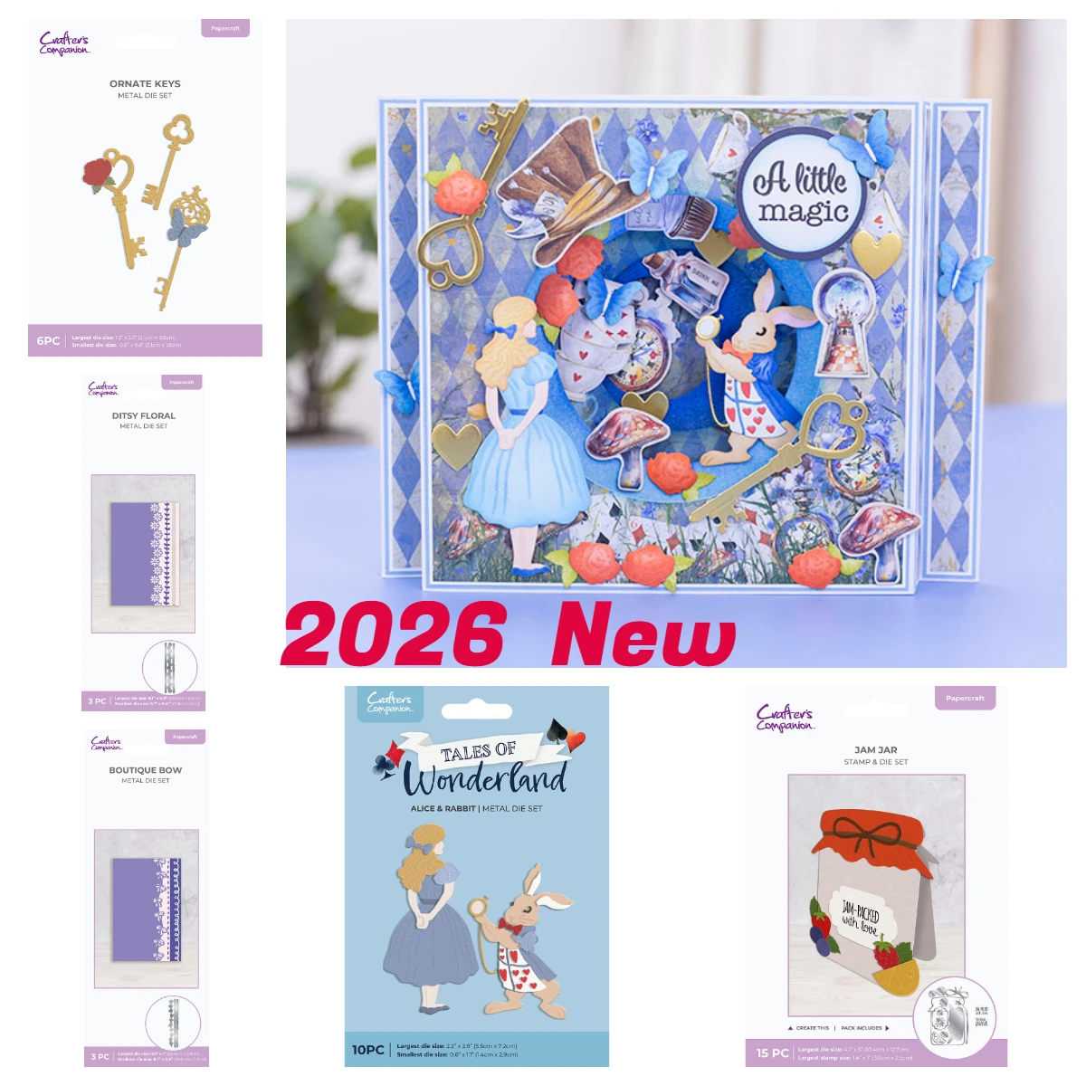 

Boutique Alice & Rabbit Metal Cutting Dies Scrapbooking DIY Album Make Paper Card Embossin Craft Supplies Decor Cut Die 2026 New