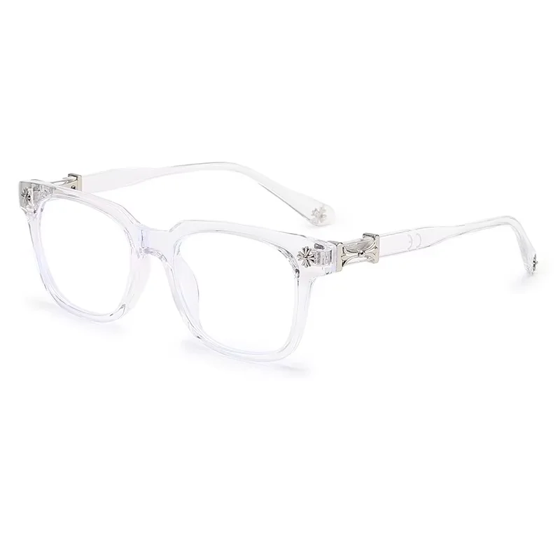 Classic 3Pcs Square Anti Blue Light Glasses For Men And Women Black & Transparent Frame Unisex Computer Wearing Women Glasses